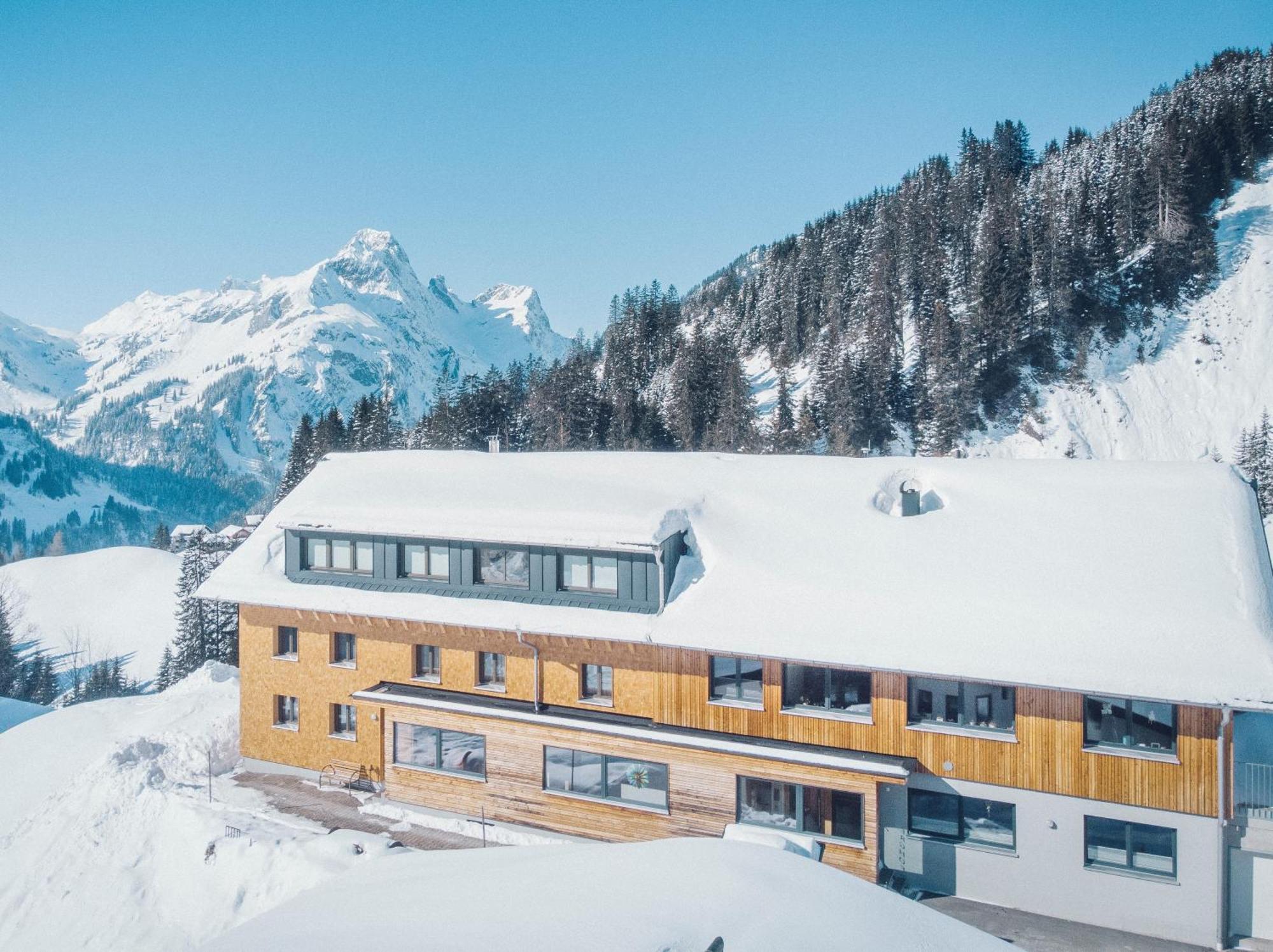 Haus Berghof Bed & Breakfast Schroecken Exterior photo